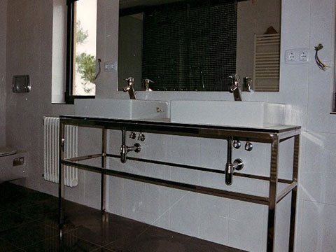 mesa de acero inoxidable
