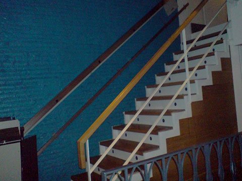 escalera de hierro moderna herreria mataro
