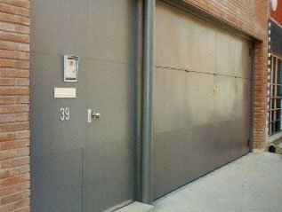 puerta de garaje automática