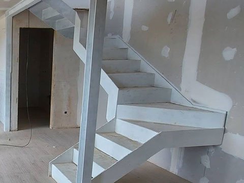 escalera de hierro a medida